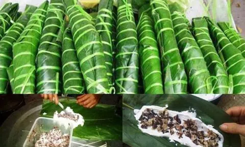 Bánh tẻ và tương ngô Phúc Lâm