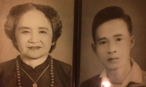 Bức di ảnh cọc cạch trên ban thờ