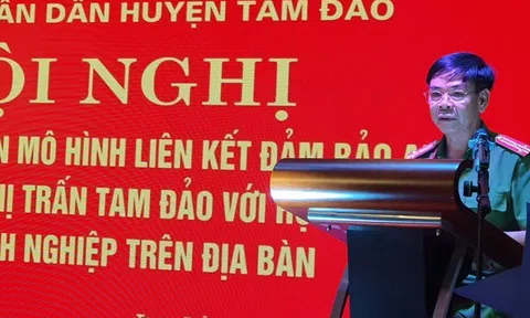 Vĩnh Phúc: Tam Đảo sơ kết mô hình "Liên kết bảo đảm ANTT giữa UBND huyện với Hội Du lịch Tam Đảo và các doanh nghiệp trên địa bàn”