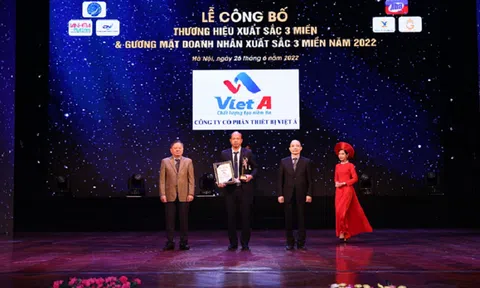Công ty Cổ phần thiết bị Việt Á – Top 10 Thương hiệu xuất sắc 3 miền 2022