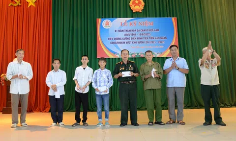 Bắc Giang: Xã Tăng Tiến kỷ niệm 61 năm Ngày thảm họa da cam ở Việt Nam và Ngày vì nạn nhân CĐDC Việt Nam