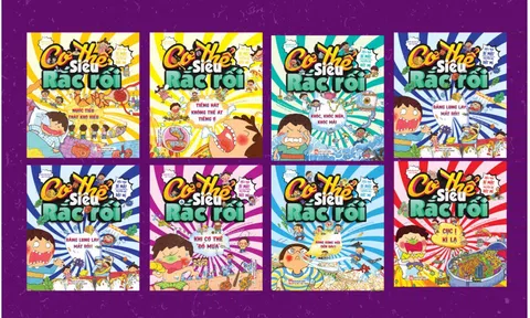 "Cơ thể siêu rắc rối" - Bộ sách ảnh bách khoa toàn thư mini về cơ thể con người