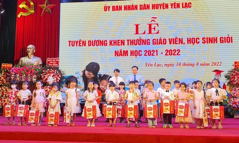Vĩnh Phúc: Yên Lạc phấn đấu tiếp tục giữ vững tốp đầu của tỉnh về giáo dục -đào tạo