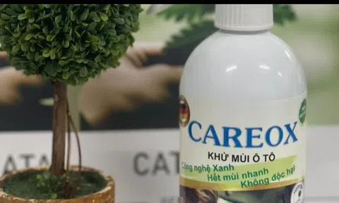 Careox (Ag+): Loại bỏ tận gốc mùi hôi cho ô tô