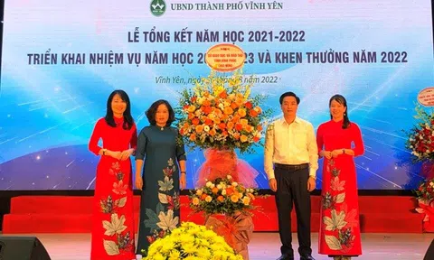 Vĩnh Phúc: Tp Vĩnh Yên phấn đấu duy trì vị trí đứng đầu tỉnh về giáo dục và đào tạo