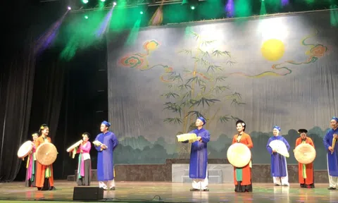 Vĩnh Phúc: Biểu diễn nghệ thuật mừng kỷ niệm 77 năm Cách mạng Tháng Tám và Quốc khánh 2/9