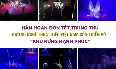 Đón Tết Trung Thu, Trường Nghệ thuật Xiếc Việt Nam công diễn vở “Khu rừng hạnh phúc”