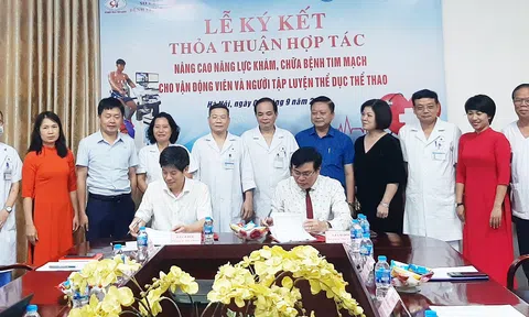 Hợp tác giữa Bệnh viện Thể thao Việt Nam và Bệnh viện Tim Hà Nội