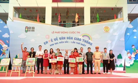 Lễ phát động cuộc thi “Em vẽ về văn hoá giao thông”