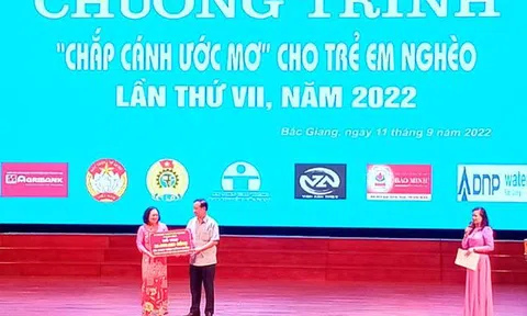 Bắc Giang: "Chương trình chắp cánh ước mơ" năm 2022