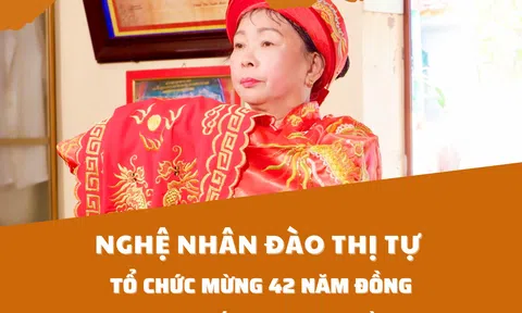 Nghệ nhân Đào Thị Tự: Tổ chức mừng 42 năm đồng, nhân 722 năm ngày mất Đức Thánh Trần (1300 - 2022)