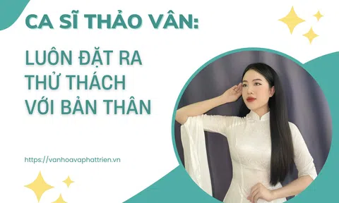 Ca sĩ Thảo Vân: Luôn đặt ra thử thách với bản thân