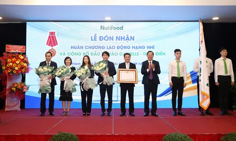 Nutifood nhận Huân chương Lao động hạng Nhì và công bố hoàn tất đầu tư 51% doanh nghiệp Châu Âu