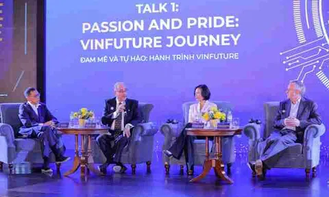 Giám khảo VinFuture chia sẻ với truyền thông quốc tế về AI thúc đẩy chuyển đổi số giáo dục