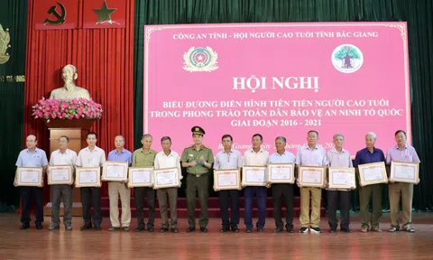 Bắc Giang: Biểu dương gương điển hình trong phong trào toàn dân bảo vệ an ninh Tổ quốc