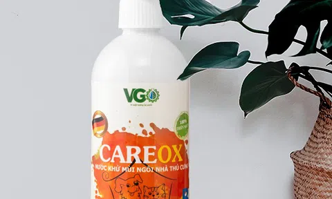 Khử mùi hôi chó mèo đơn giản bằng Careox (500ml)