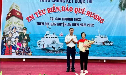Kiên Giang: Trao giải cuộc thi “Em yêu biển, đảo quê hương”