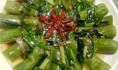 Mướp hấp sốt tương