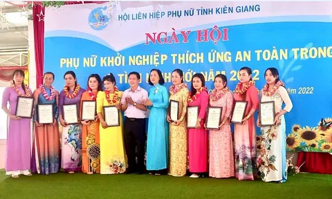 Kiên Giang: Phụ nữ khởi nghiệp thích ứng an toàn