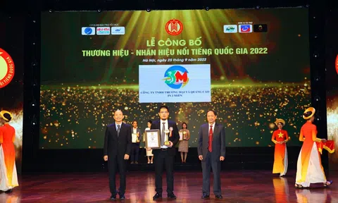 In 3 Miền - Thương hiệu nổi tiếng Quốc gia năm 2022