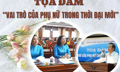 Toạ đàm “vai trò của phụ nữ trong thời đại mới”