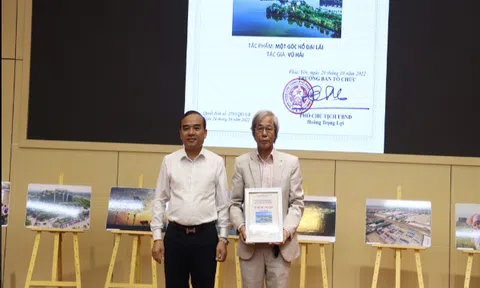 Vĩnh Phúc: Trao giải cuộc thi ảnh đẹp “Đất và Người Phúc Yên” năm 2022