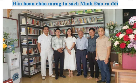 Hân hoan chào mừng tủ sách Minh Đạo ra đời