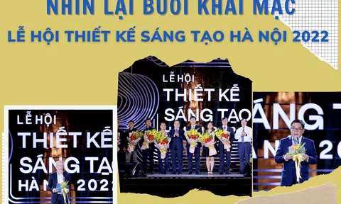 Nhìn lại buổi khai mạc Lễ hội Thiết kế sáng tạo Hà Nội 2022