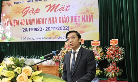 Vĩnh Phúc: Vĩnh Tường tiếp tục hưởng ứng phong trào thi đua "dạy tốt, học tốt"