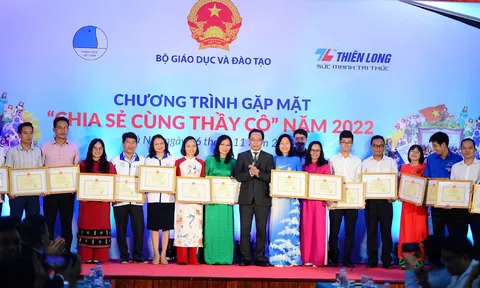 Tri ân 68 thầy giáo, cô giáo có thành tích nổi bật trong cả nước 