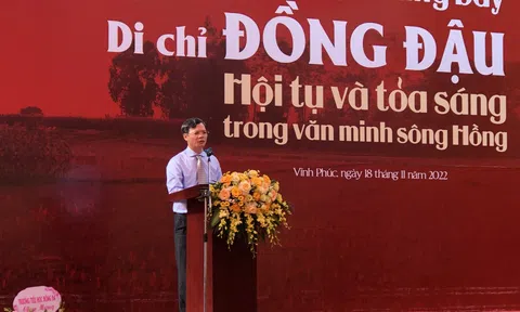 Vĩnh Phúc: Di chỉ Đồng Đậu - Hội tụ và tỏa sáng trong văn minh sông Hồng