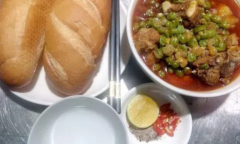 Sườn non nấu đậu