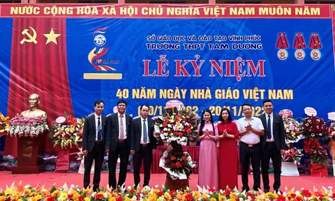 Vĩnh Phúc: Trường THPT Tam Dương tiếp tục hưởng ứng thi đua  "Dạy tốt – Học tốt", nâng cao chất lượng giáo dục