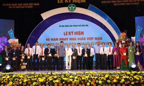 Vĩnh Phúc: Giáo dục Vĩnh Yên “Dấu ấn và khát vọng” phát triển