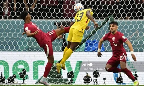 Trận đấu mở màn vòng chung kết WORLD CUP 2022 giữa đội chủ nhà Quatar và tuyển Ecuador.