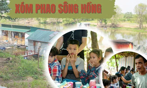 Xóm Phao Sông Hồng