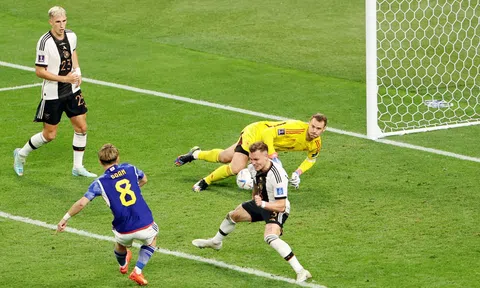 Vòng chung kết WORLD CUP 2022, Bảng: Đức - Nhật Bản 1:2