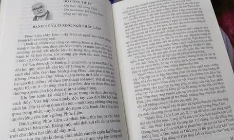 Bánh tẻ và tương ngô Phúc Lâm