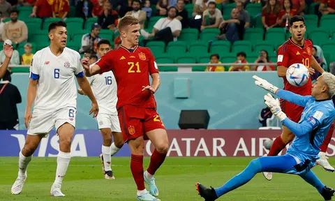 Vòng chung kết WORLD CUP 2022, Bảng E Tây Ban Nha - Costa Rica 7:0