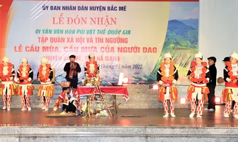 Hà Giang: Lễ cầu mùa - Nét đẹp văn hóa tâm linh của đồng bào Dao đỏ ở Đường Hồng,