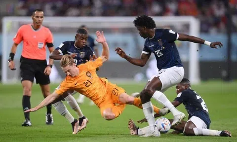 Vòng chung kết WORLD CUP 2022, Bảng A, Hà Lan - Ecuador 1:1