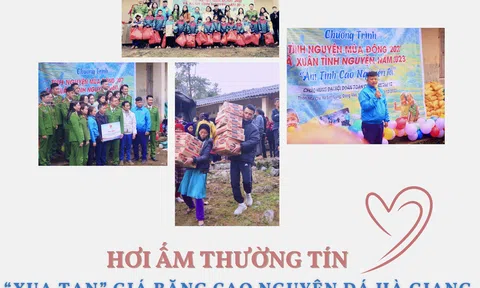 Hơi ấm Thường Tín “xua tan” giá băng cao nguyên đá Hà Giang