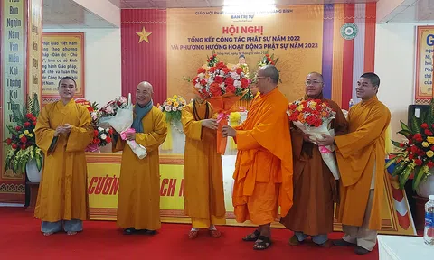 Ban Trị sự Giáo hội Phật giáo Việt Nam tỉnh Quảng Bình tổ chức hoạt động nhân đạo, từ thiện xã hội thực sự có ý nghĩa