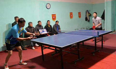 Bắc Giang: Giao lưu Bóng bàn tại huyện Việt Yên chào mừng kỷ niệm các ngày lễ lớn
