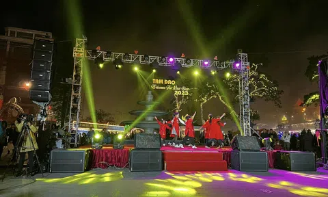 Vĩnh Phúc: Huyện Tam Đảo  chào năm mới 2023 thu hút hơn 30.000 du khách