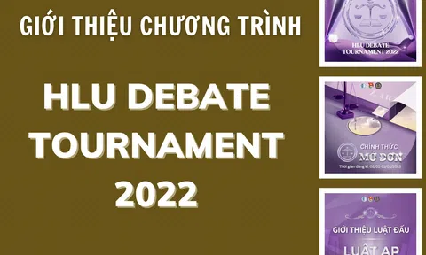 Giới thiệu chương trình HLU DEBATE TOURNAMENT 2022