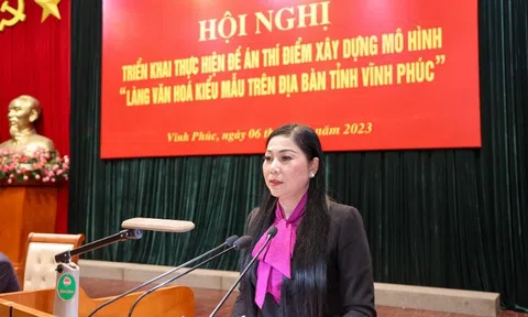 Vĩnh Phúc: Triển khai Đề án xây dựng mô hình “Làng văn hóa kiểu mẫu”