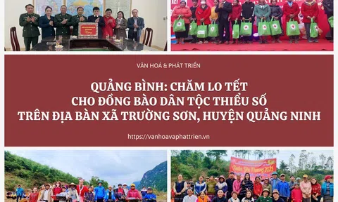 Quảng Bình: Chăm lo tết cho đồng bào dân tộc thiểu số trên địa bàn xã Trường Sơn, huyện Quảng Ninh