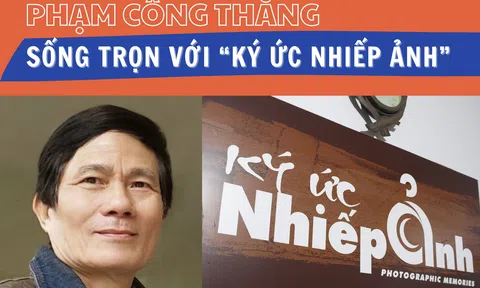 Nghệ sĩ nhiếp ảnh Phạm Công Thắng: Sống trọn với “Ký ức nhiếp ảnh”