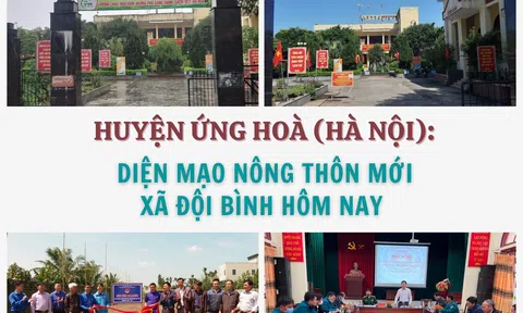 Hà Nội: Diện mạo nông thôn mới xã Đội Bình (Ứng Hòa)